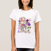 Bloemen van het hart t-shirt (Voorkant)