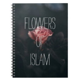 bloemen van het islam notitieboek muslimah islamit