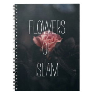 bloemen van het islam notitieboek muslimah islamit