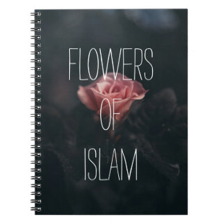 bloemen van het islam notitieboek muslimah islamit