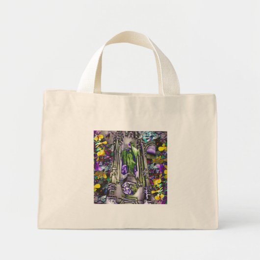 Bloemen van het kwaad mini tote bag (Voorkant)