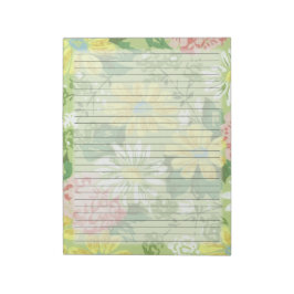  bloemen van het land uit de middelbare eeuw met b notitieblok