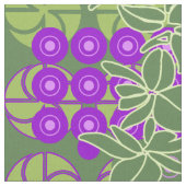 Bloemen van het Park van Goldengate Retro Stof (Close Up)