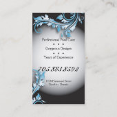 Bloemen van het Visitekaartje van de Technicus van (Achterkant)