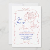 Bloemen van het Vrijgezellenfeest van de markt Kaart (Voorkant)