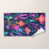 Bloemen van het Zee - Aqua Flora Bad Handdoek (Handdoek)