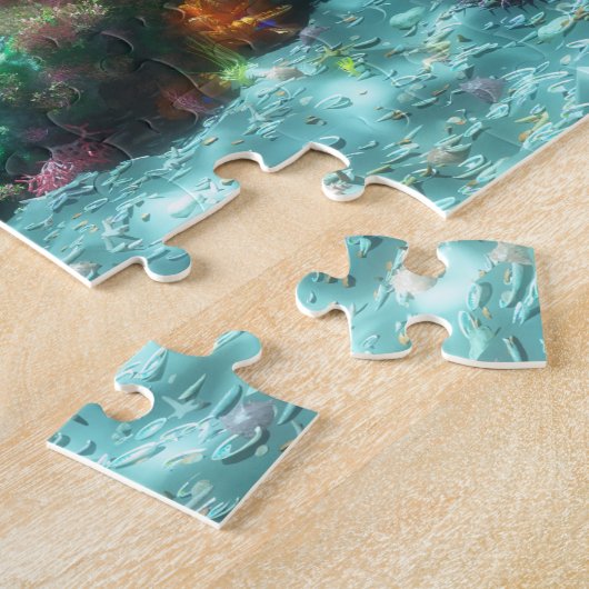 Bloemen van het Zee Puzzle Legpuzzel (Zijkant)