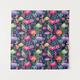 Bloemen van het Zee - Seabed Garden Wandkleed