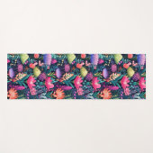 Bloemen van het Zee - Seabed Garden Yogamat (Voorkant (horizontaal))