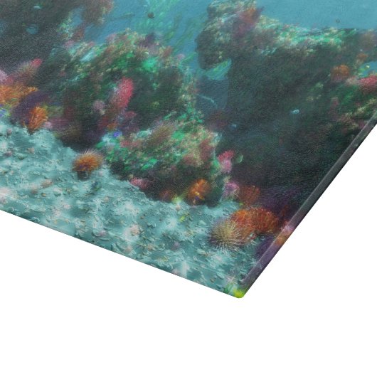 Bloemen van het Zee van de uitsnijderij Snijplank (Hoek)