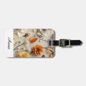 Bloemen van Inspiratie: Gepersonaliseerd Bagagelabel (Voorkant horizontaal)