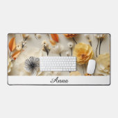 Bloemen van Inspiratie: Gepersonaliseerd Bureaumat (Keyboard & Muis)