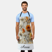 Bloemen van Inspiratie: Gepersonaliseerd Schort (Gedragen)