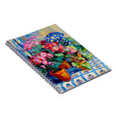 Bloemen van Konstantin Gorbatov in Pots Notitieboek (Rechterzijde)