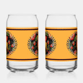 Bloemen van Lamassu Drinkware Set Blikvorm Glas (Links)