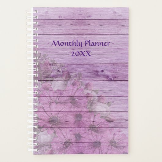 Bloemen van Lente Maandelijkse Planner (Voorkant)