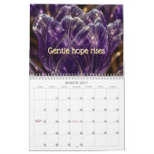 Bloemen van Licht Glas Bloemen Kalender (Mar 2027)