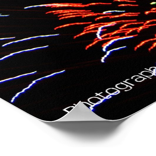 Bloemen van lichte afdrukken poster (Hoek)