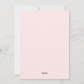 Bloemen van Liefde | Aangepaste naam | VALENTIJNSD Feestdagenkaart (Achterkant)