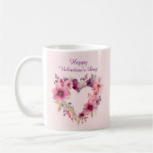 Bloemen van Liefde | Bloemkrans | VALENTIJNSDAG Koffiemok (Links)