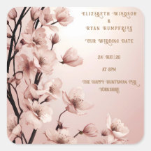 Bloemen van Liefde" Huwelijksuitnodiging Collectie