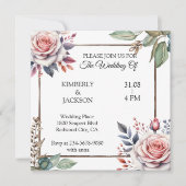 Bloemen van liefde kaart (Voorkant)