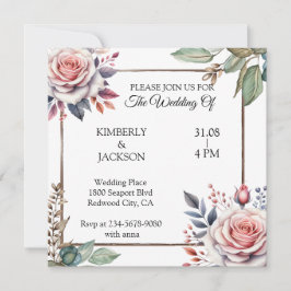 Bloemen van liefde kaart