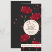 Bloemen van Liefde Uitnodiging (Voorkant / Achterkant)