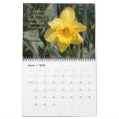 Bloemen van Lof Psalmen Inspirerend Muur Kalender (Mar 2026)