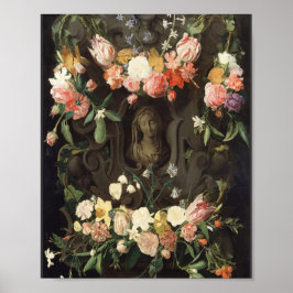 Bloemen van Maria Heilige Kunst Poster