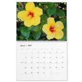 Bloemen van Maui Hawaii Kalender (Mar 2027)