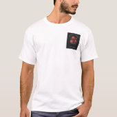 Bloemen van Passie | Rode Rozen T-shirt (Voorkant)