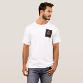 Bloemen van Passie | Rode Rozen T-shirt (Voorkant volledig)