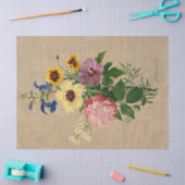 Bloemen van Pierre Joseph Redoute Tissuepapier (Craft)