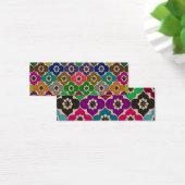 Bloemen van Plezier ~ Bladwijzer / Grootte 3" x 1" Mini Visitekaartjes (Bureau)