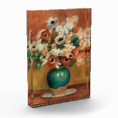 Bloemen van Renoir Impressionist Art Painting Fotoblokken (Links)
