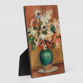 Bloemen van Renoir Impressionist Art Painting Fotoplaat (Zijkant)