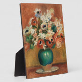Bloemen van Renoir Impressionist Art Painting Fotoplaat (Zijkant)
