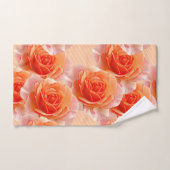 Bloemen van rood-Oranje Rozen Bad Handdoek (Handdoek)