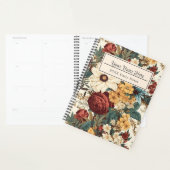 bloemen van Roos, tulp, lelies en madeliefjes Planner (Display)