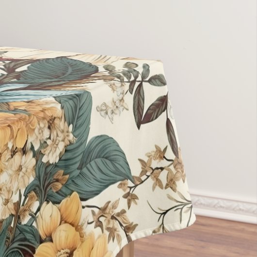 bloemen van Roos, tulp, lelies en madeliefjes Tafelkleed (Voorbeeld)