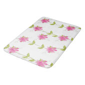 Bloemen van roze badmat (Gekanteld)