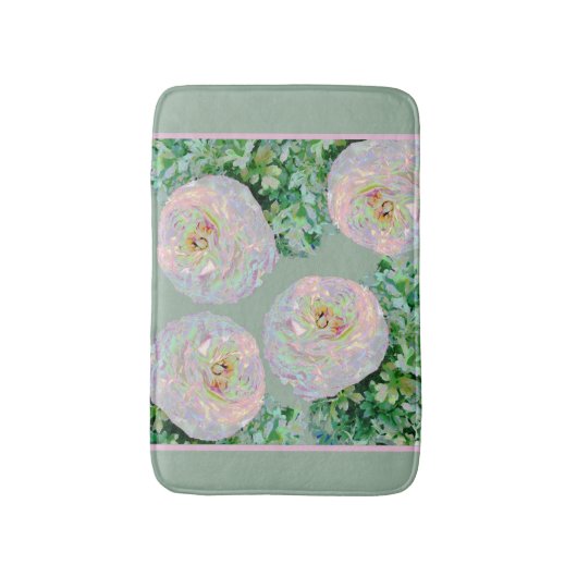 Bloemen van schoonheid badmat (Voorkant Verticaal)