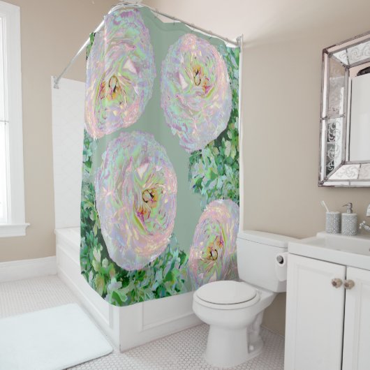 Bloemen van schoonheid douchegordijn (In situ)