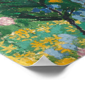 Bloemen van The Stream | August Babberger Poster (Hoek)
