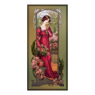 Bloemen van tuinen door Élisabeth Sonrel Foto Afdruk