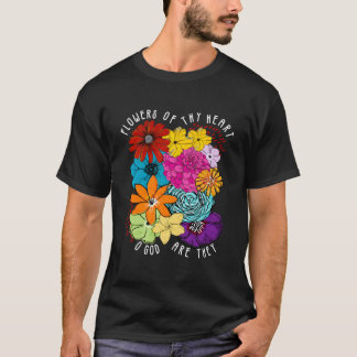 Bloemen van uw The Godspell Musical Theatre T-shirt
