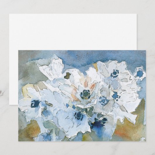 Bloemen van Vrubel Flat Kaart (Voorkant / Achterkant)