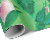 Bloemen van wilde rozen cadeaupapier (Rol Hoek)