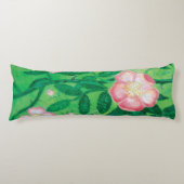 Bloemen van wilde rozen lichaamskussen (Voorkant)